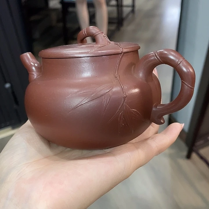 茶壶紫砂全全手工打造