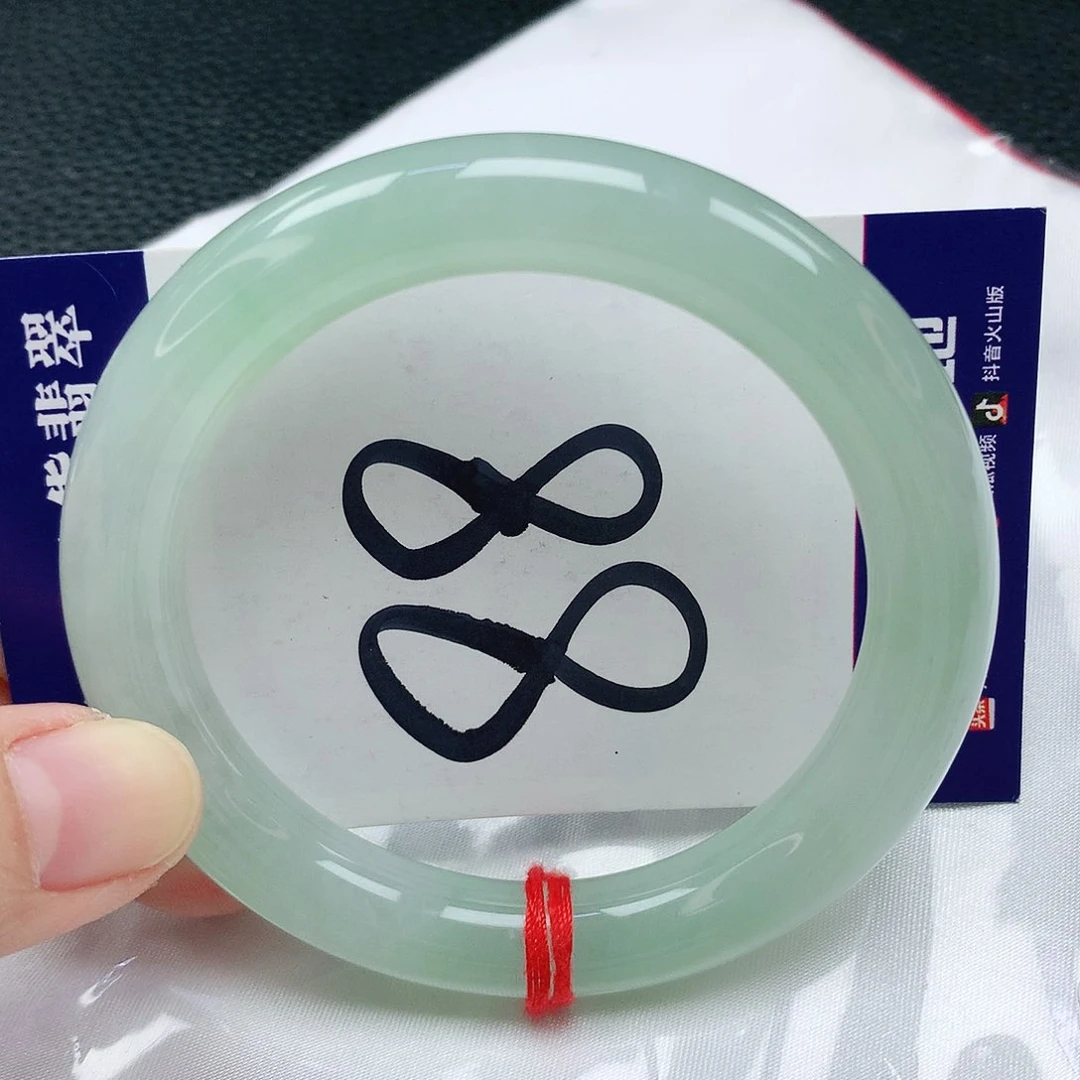 翡翠手镯未镶嵌缅甸天然A货翡翠