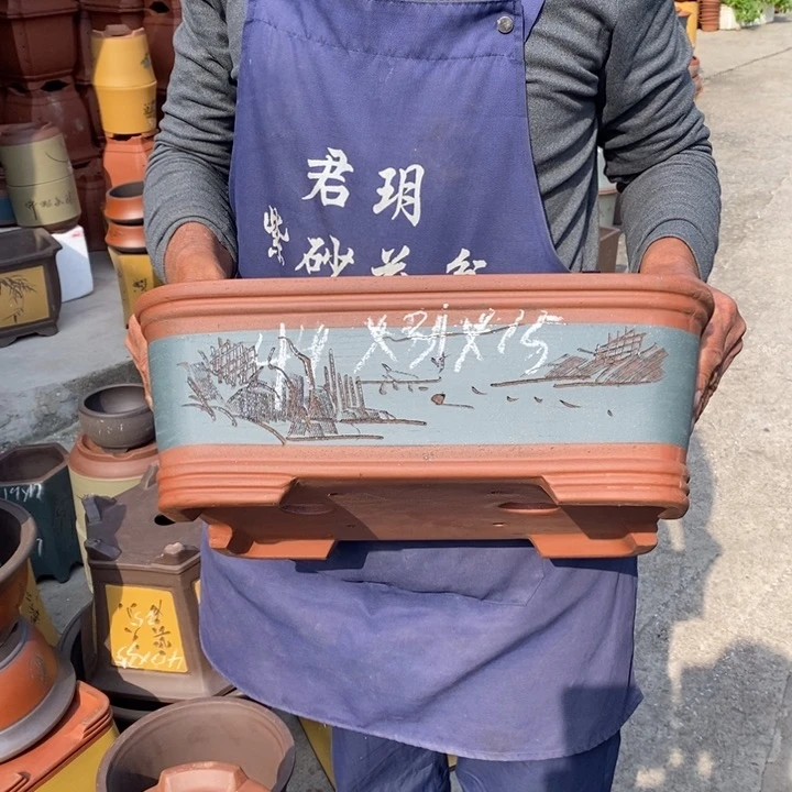 紫砂花盆紫砂艺术