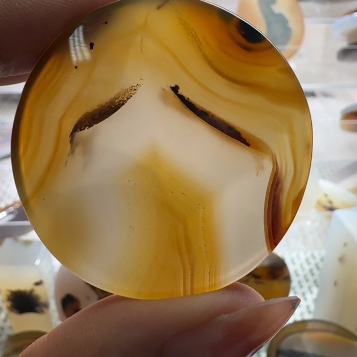 玛瑙/玉髓未镶嵌项链