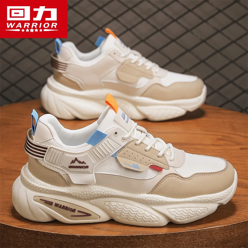 回力男鞋冬季2025爆款厚底耐磨运动鞋子青少年软底百搭休闲跑步鞋