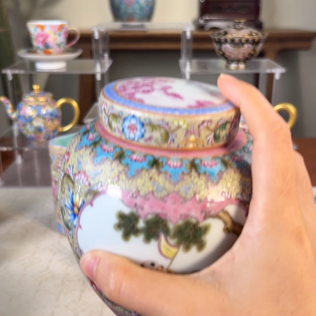 不***神纯手工手绘 高端茶器