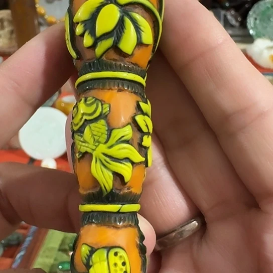 手工艺品琉璃器物之美手工雕刻