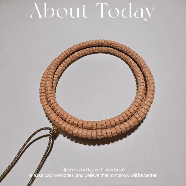 NO.4「红油药片」纯手工原生态红油百香籽菩提念珠