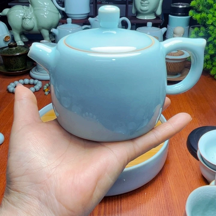 【闪购商品】单壶单壶单杯天青单壶