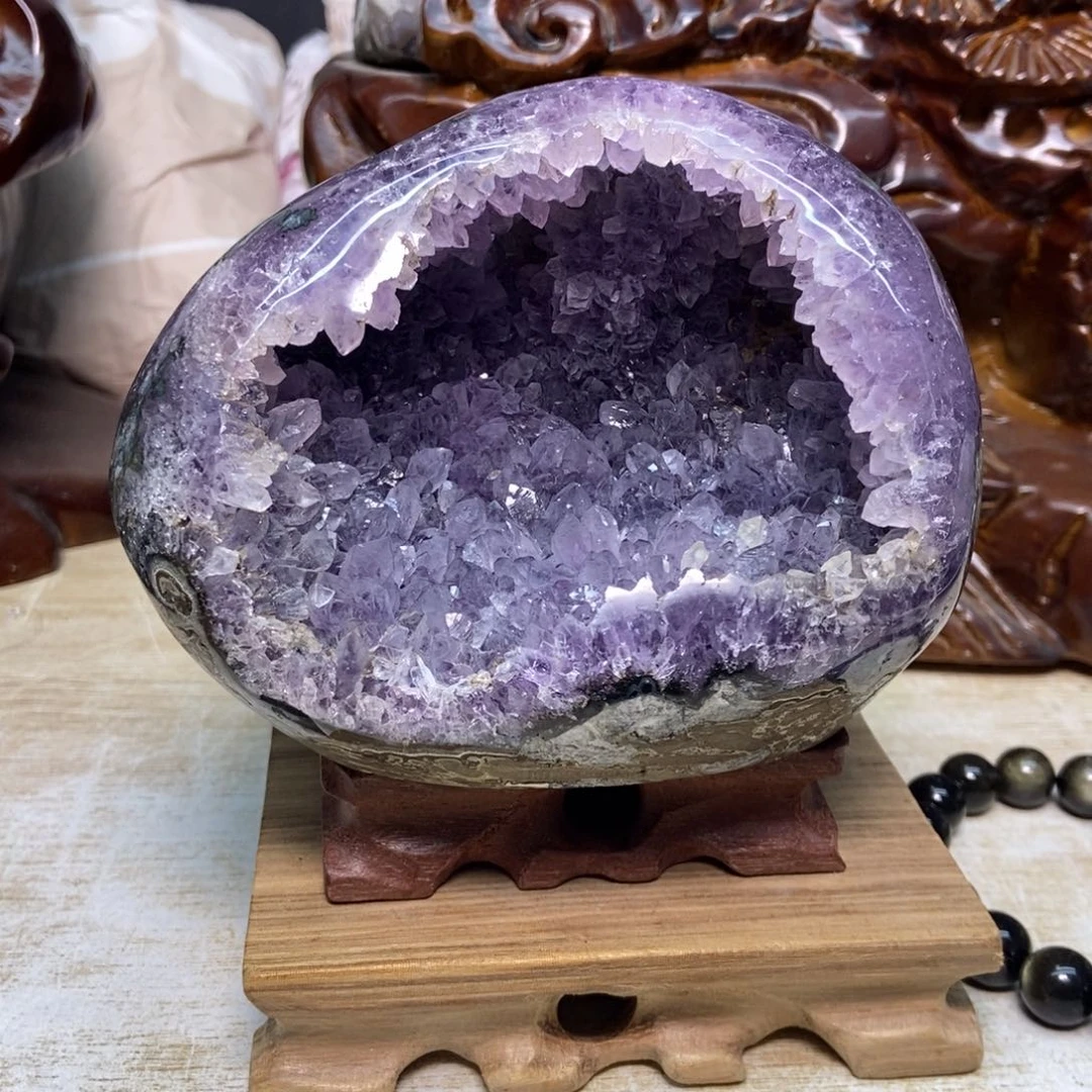 未镶嵌大型摆件（非配饰）紫晶