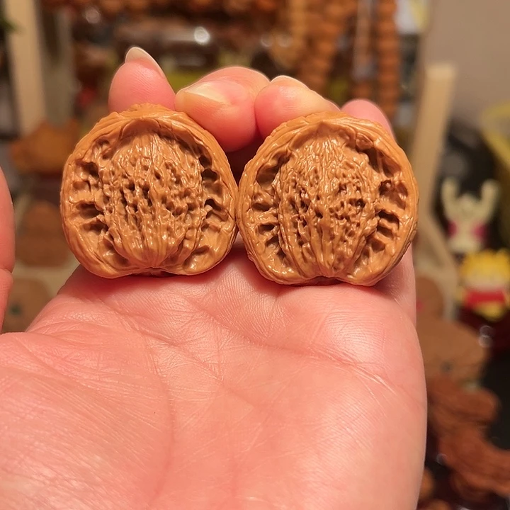 桃核把件L*精品核桃