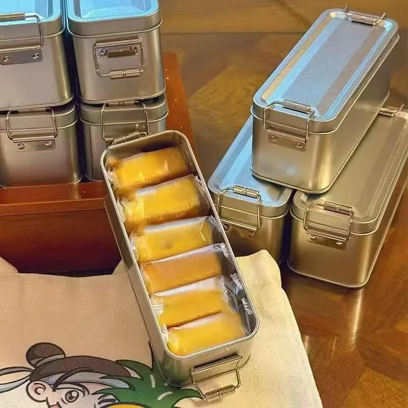 【台湾师傅手艺】凤梨酥铁盒装早餐代餐糕点茶点伴手礼盒零食整箱