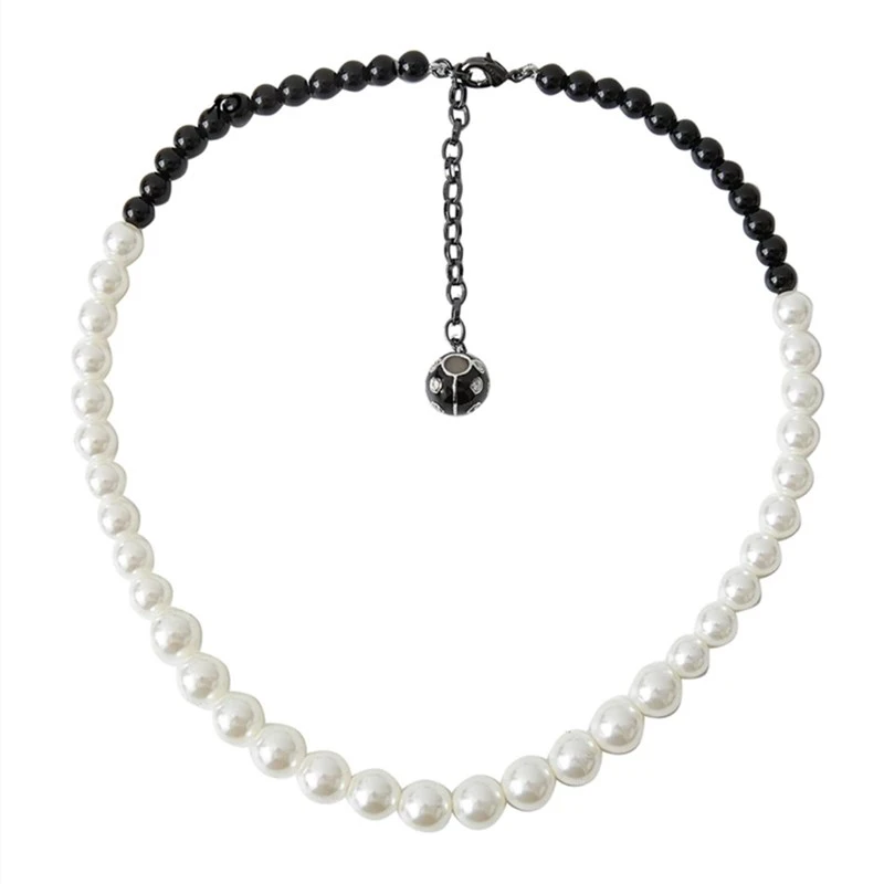 GIRDEAR/哥弟 铜合金锆石项链 轻奢时尚百搭气质复古项链1900520