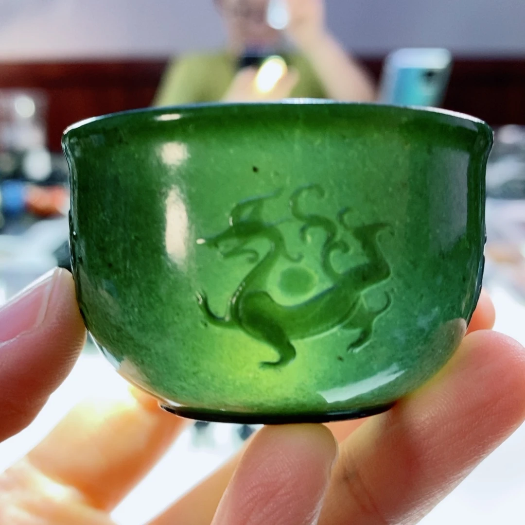 未镶嵌和田玉(青玉)摆件