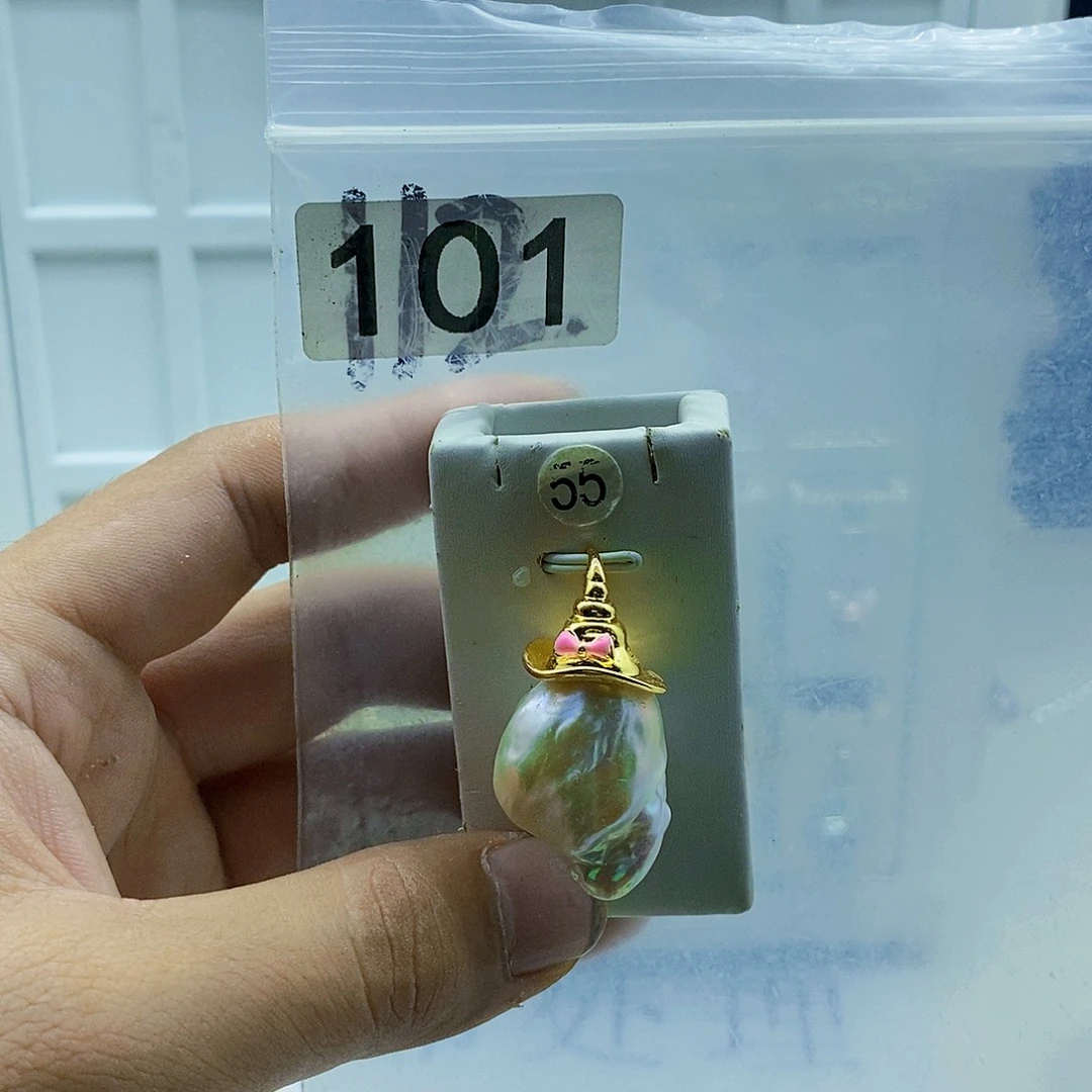 颈饰合金淡水珍珠
