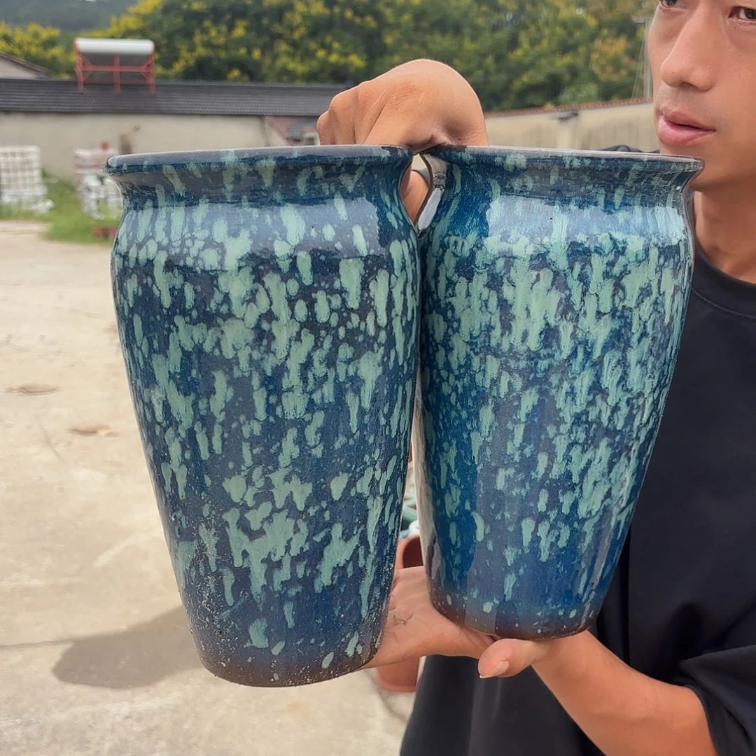 蓝两个口径15高度26