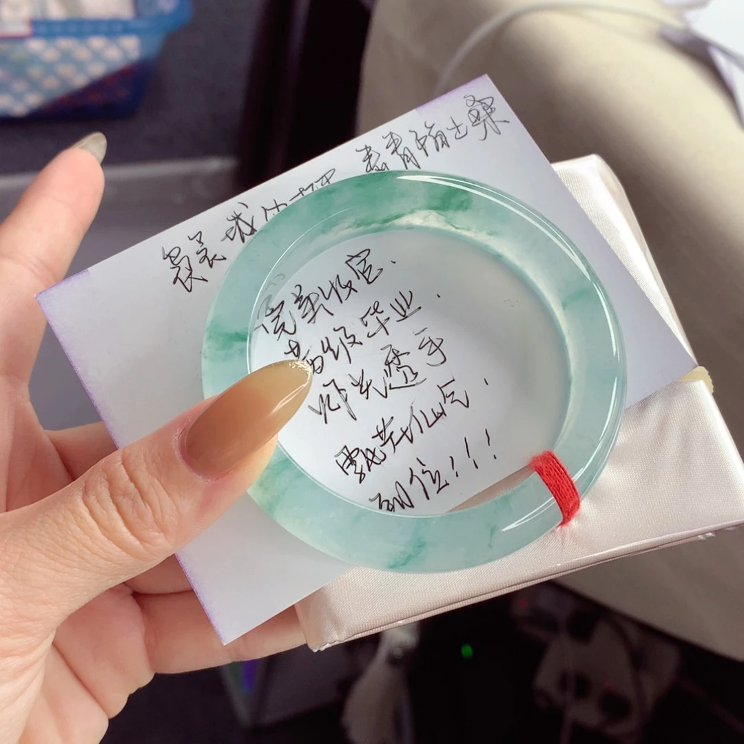 未镶嵌手镯翡翠9901温柔高级感 毕业炸光完美必拍