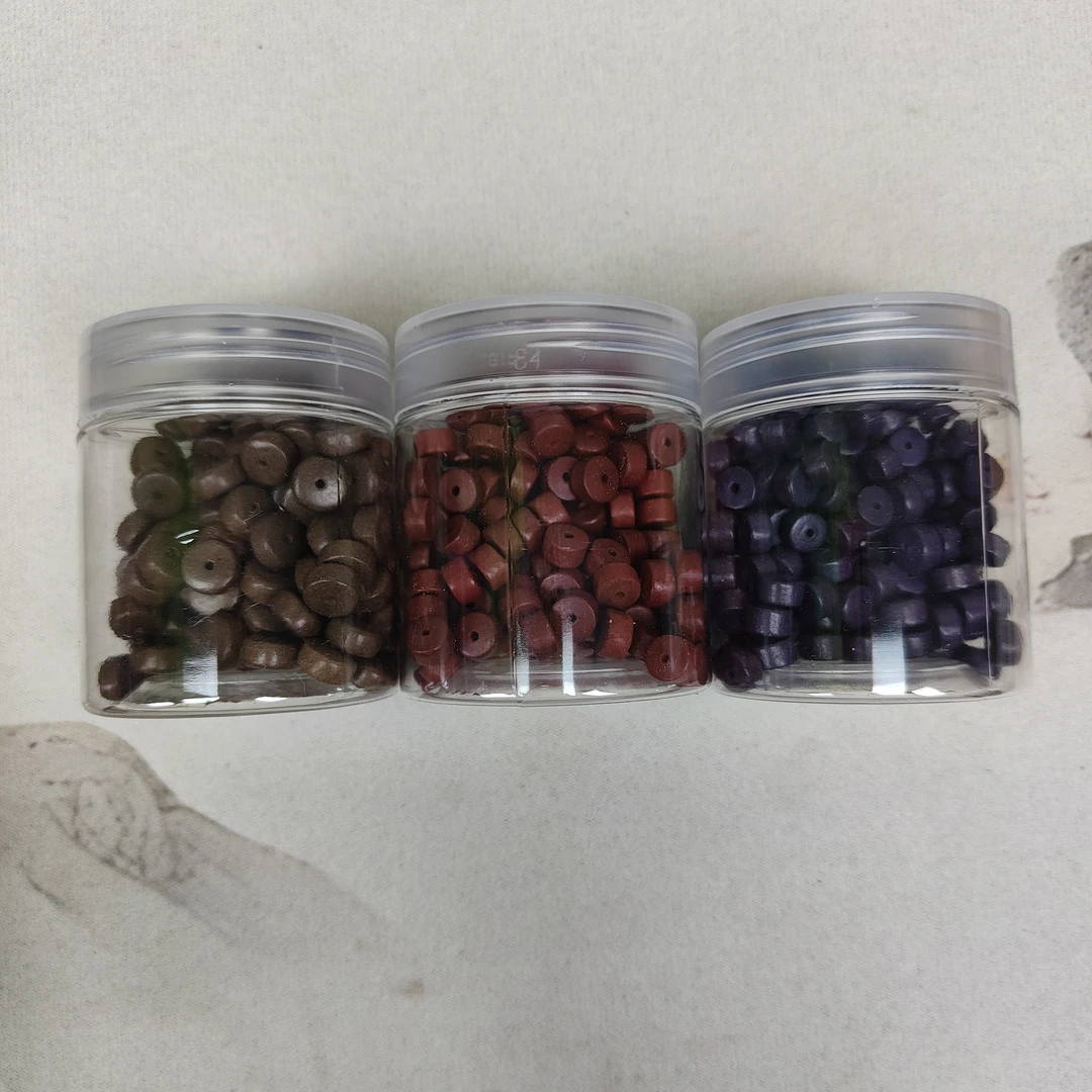 百花麝香➕紫气东来➕天麻丹片珠5✖️8mm到手90克