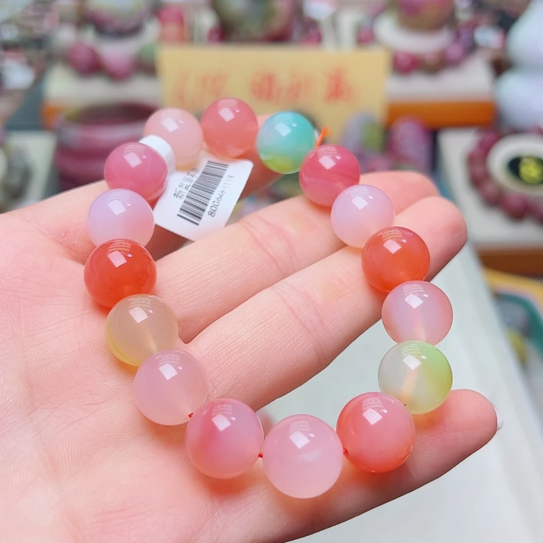 石英质玉盐源玛瑙定制未镶嵌手***心