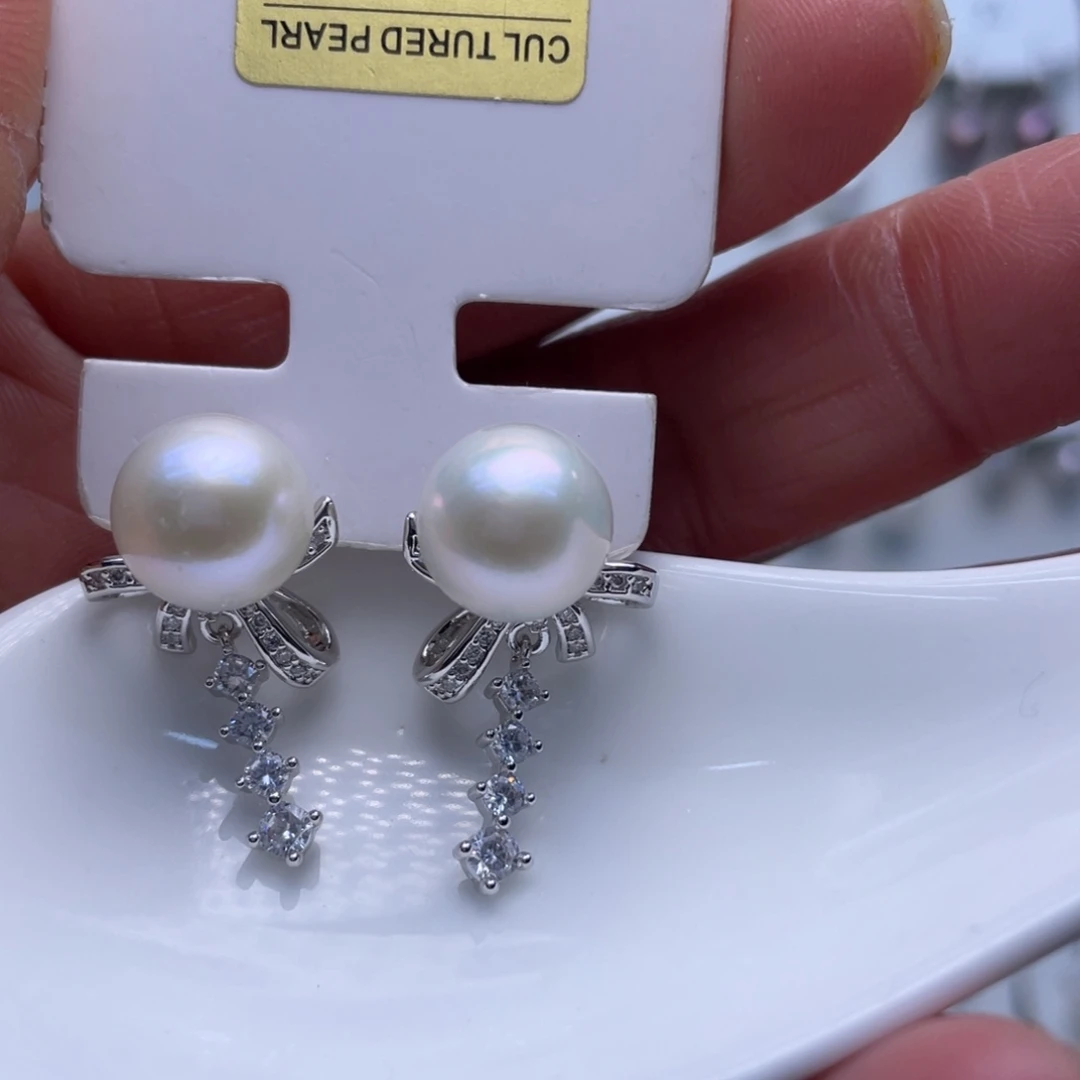 未镶嵌淡水珍珠耳饰
