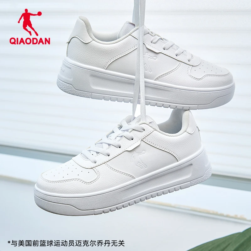 【乔丹小白龙】经典重塑！Q弹厚底~情侣款空军小白鞋