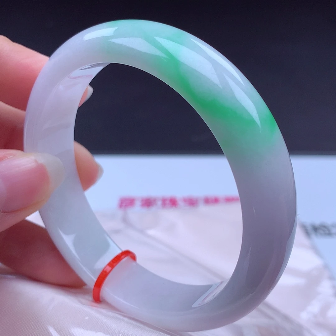 未镶嵌手镯翡翠手镯001684
