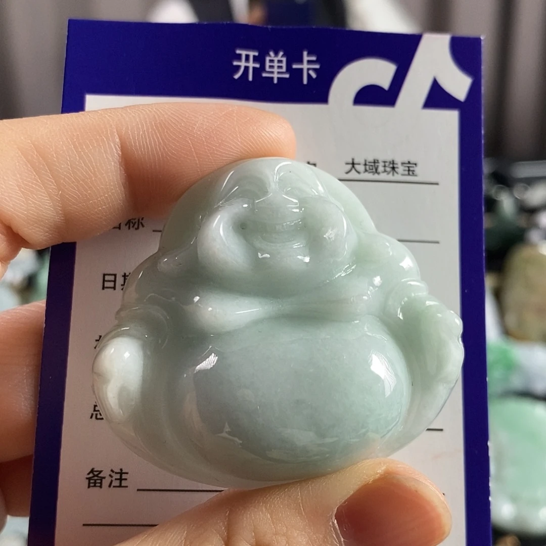 颈饰未镶嵌翡翠佛公
