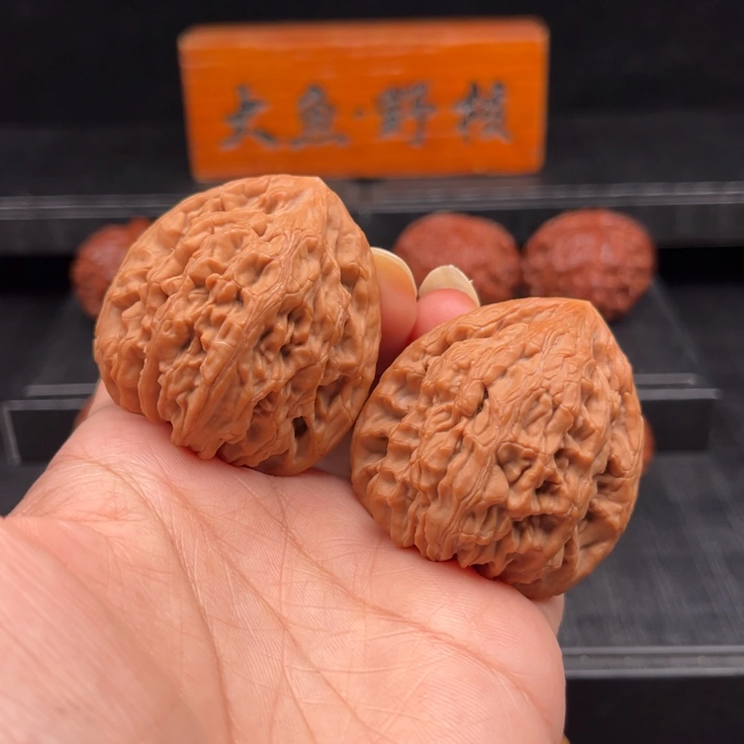 【闪购商品】文玩核桃吊坠蓟县虎头王42