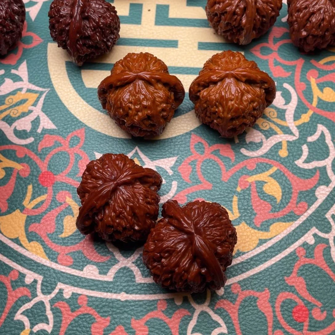 文玩核桃把件落**书001闷白