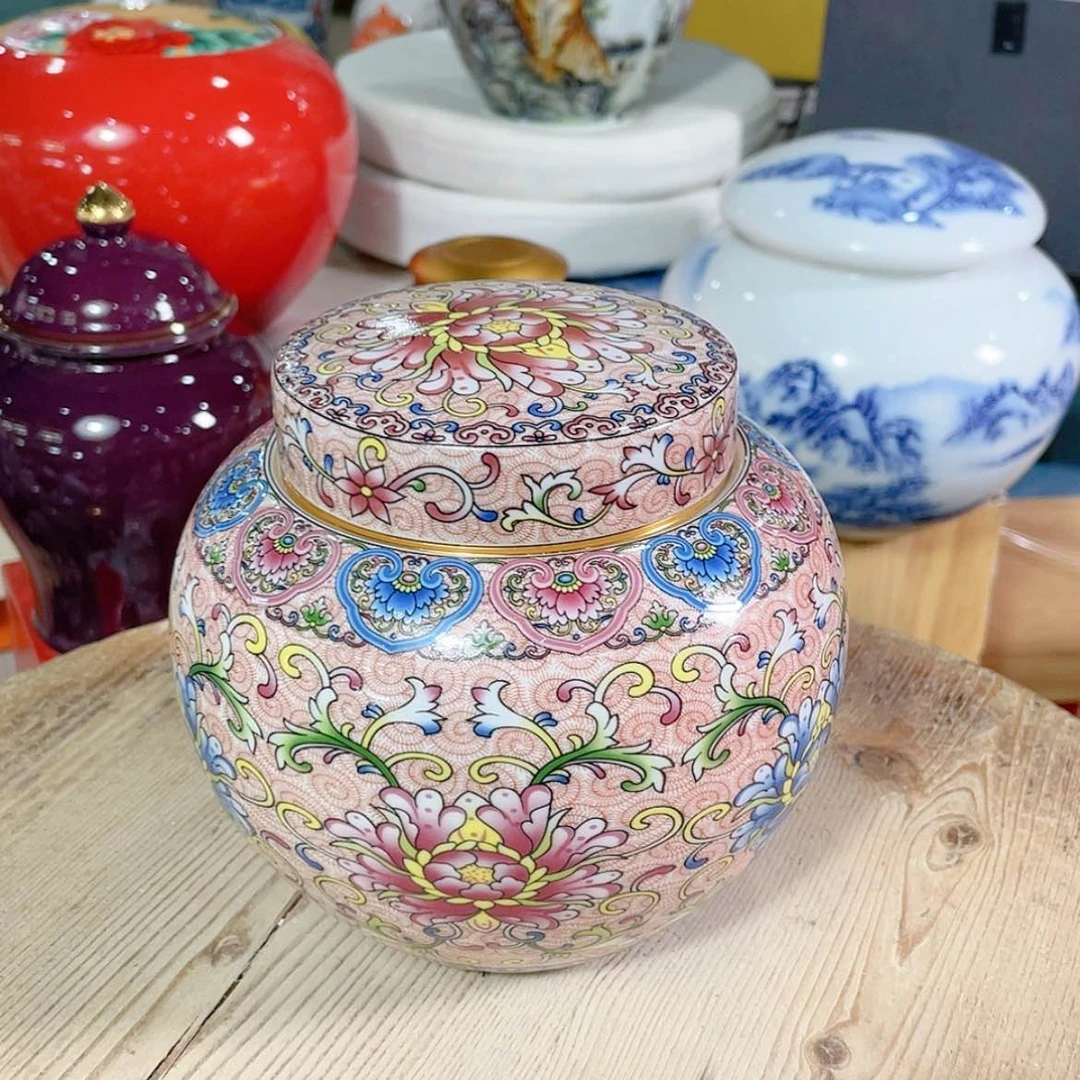 【闪购商品】罐陶瓷茶叶罐密封罐