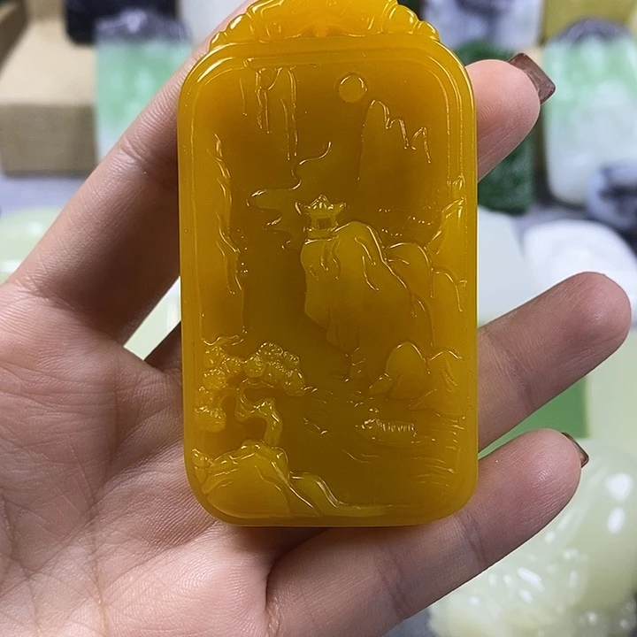 颈饰未镶嵌和田玉