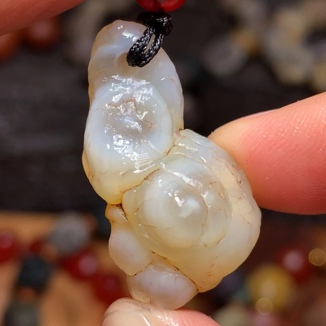 未镶嵌玛瑙/玉髓珠宝半成品