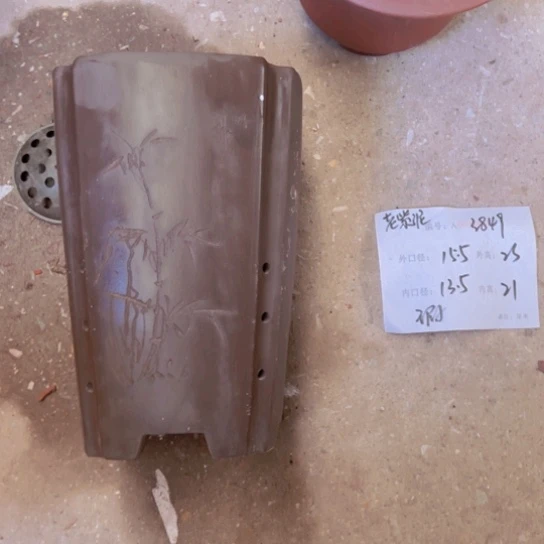 紫砂花盆紫紫砂盆