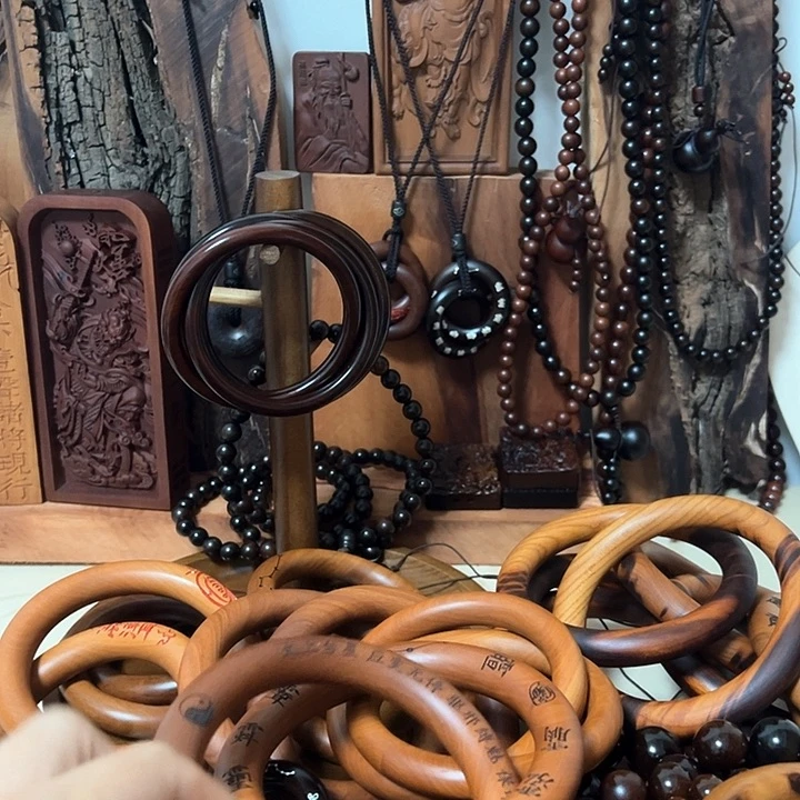 超****?80内径枣木乾坤圈细条