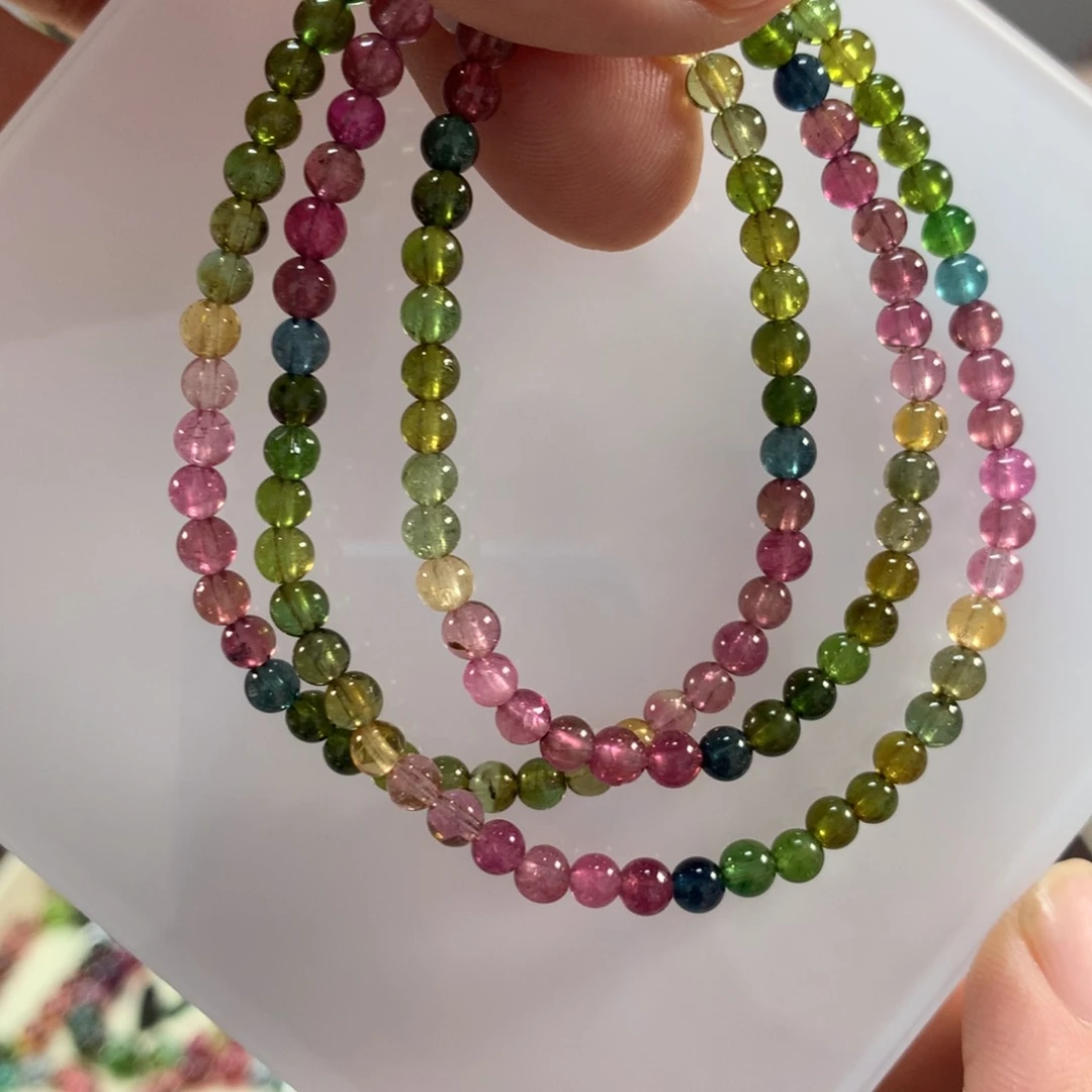 手链未镶嵌碧玺多样性发其一条4.2左右