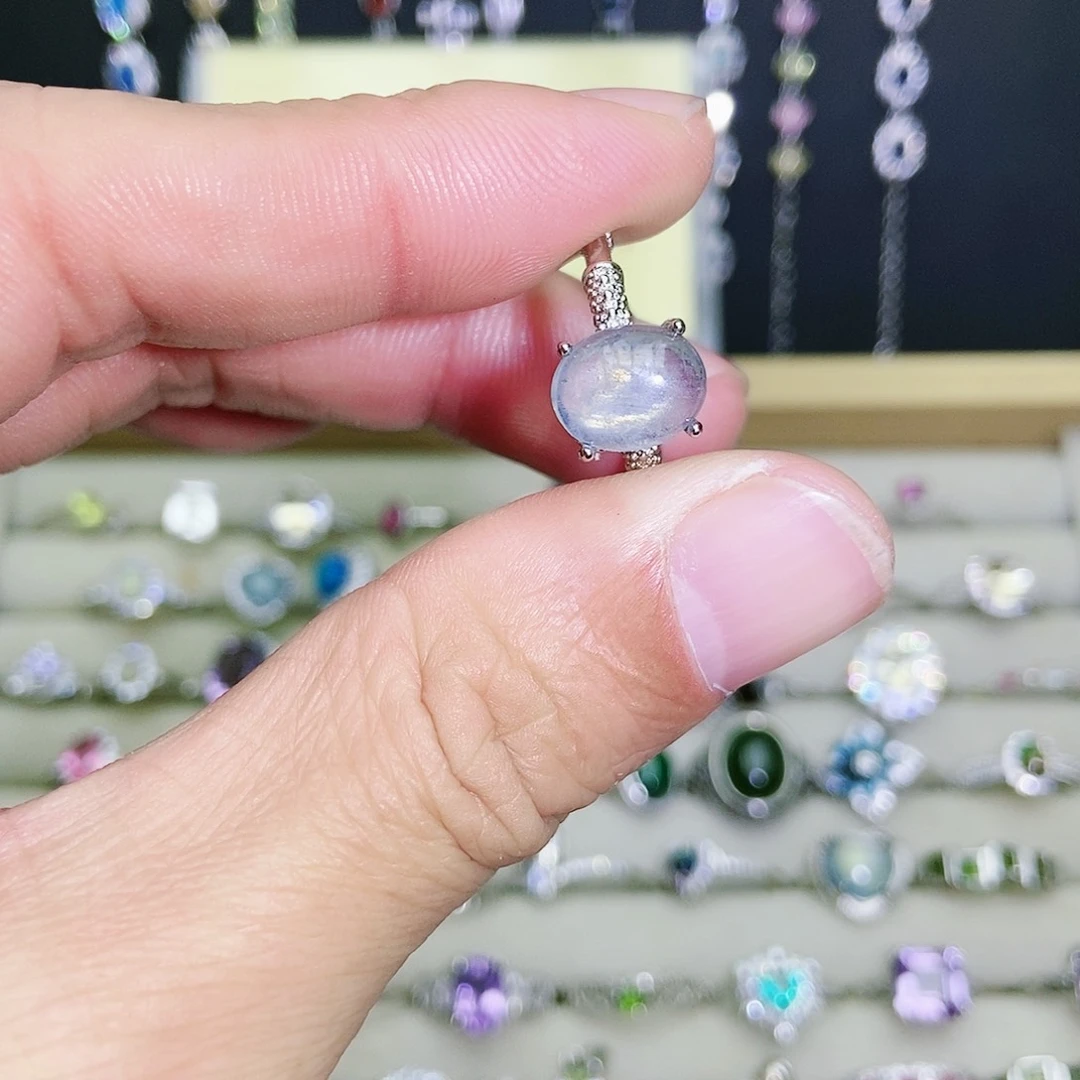 【闪购商品】未镶嵌戒圈海蓝宝石