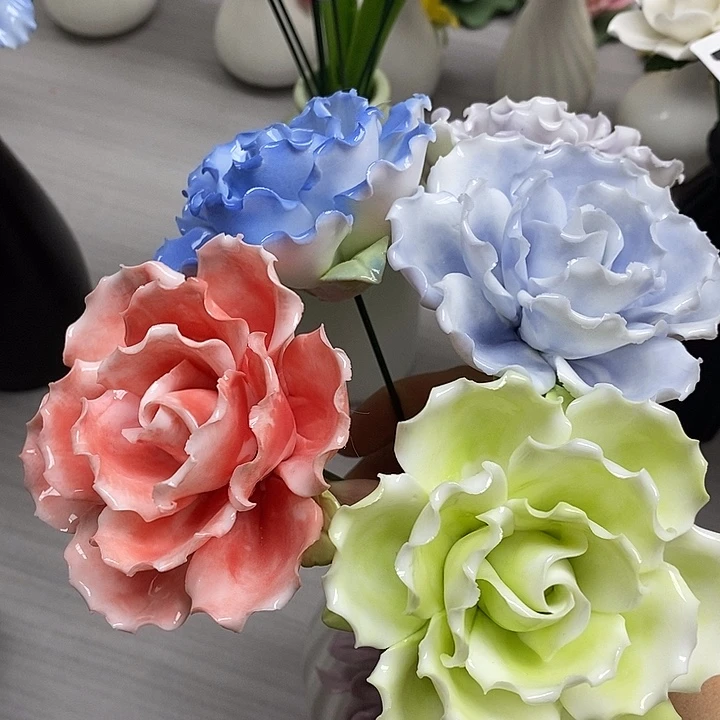 陶瓷陶瓷材料加工4朵