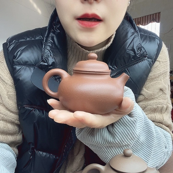 紫砂茶壶莫**衷紫砂壶手工