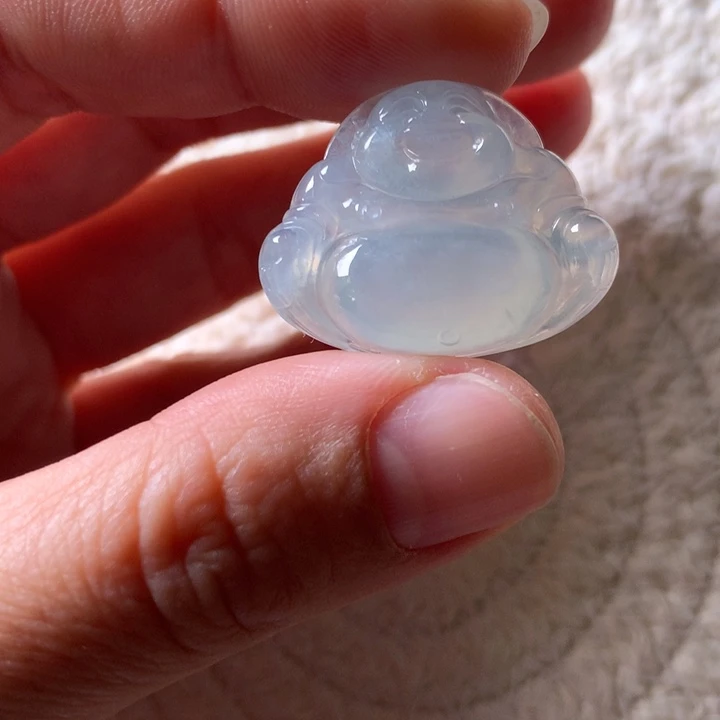 翡翠未镶嵌手串天然翡翠佛公