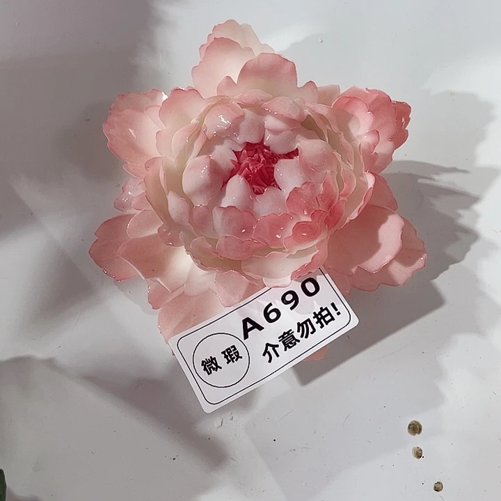 摆件德化工厂陶瓷手工捏花