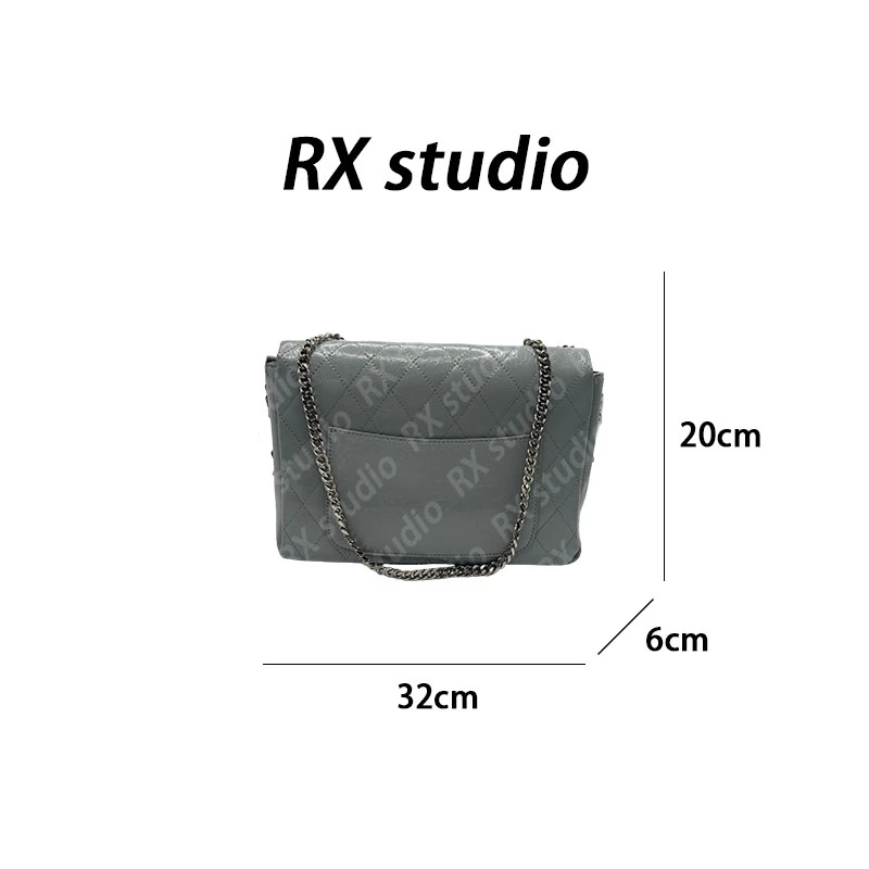 【南沙瑞熙】SLBL-3035-蓝色 轻奢小众设计感时尚百搭ins女士包