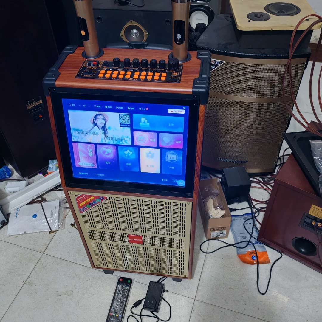 准新品  不包运费12寸三分频视频有网红直播功能可以语音点歌