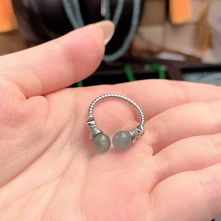 翡翠戒指未镶嵌666