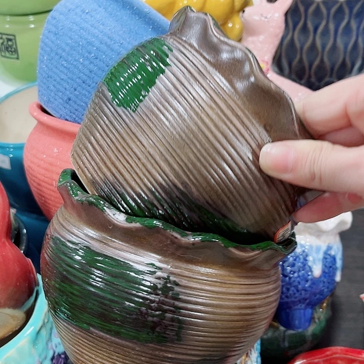 多肉花盆满10元包邮