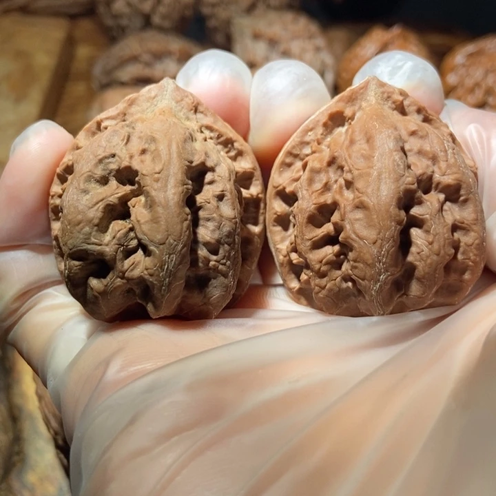 文玩核桃把件东北楸子小雪31