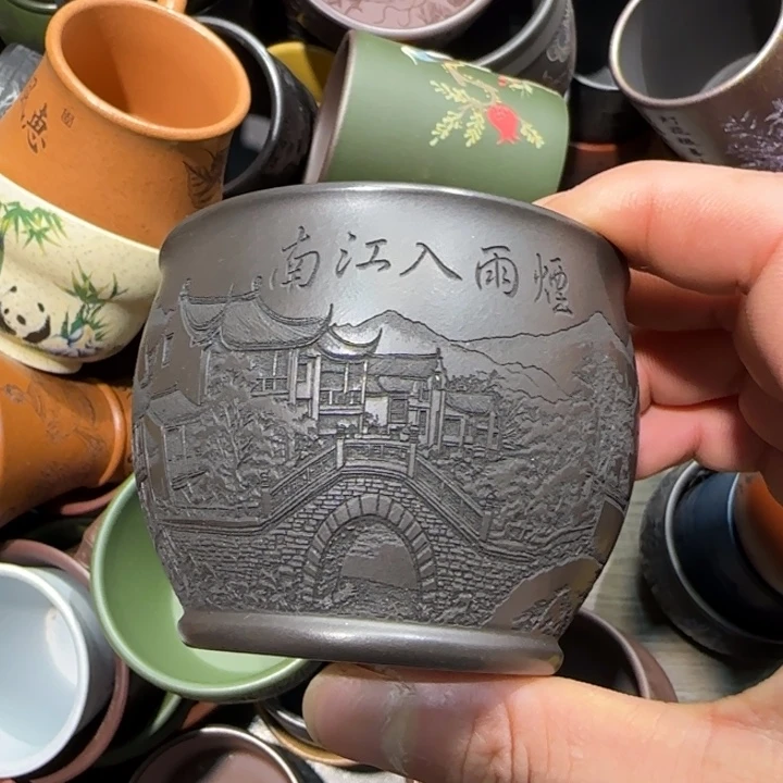 茶杯紫砂全手工制作工艺