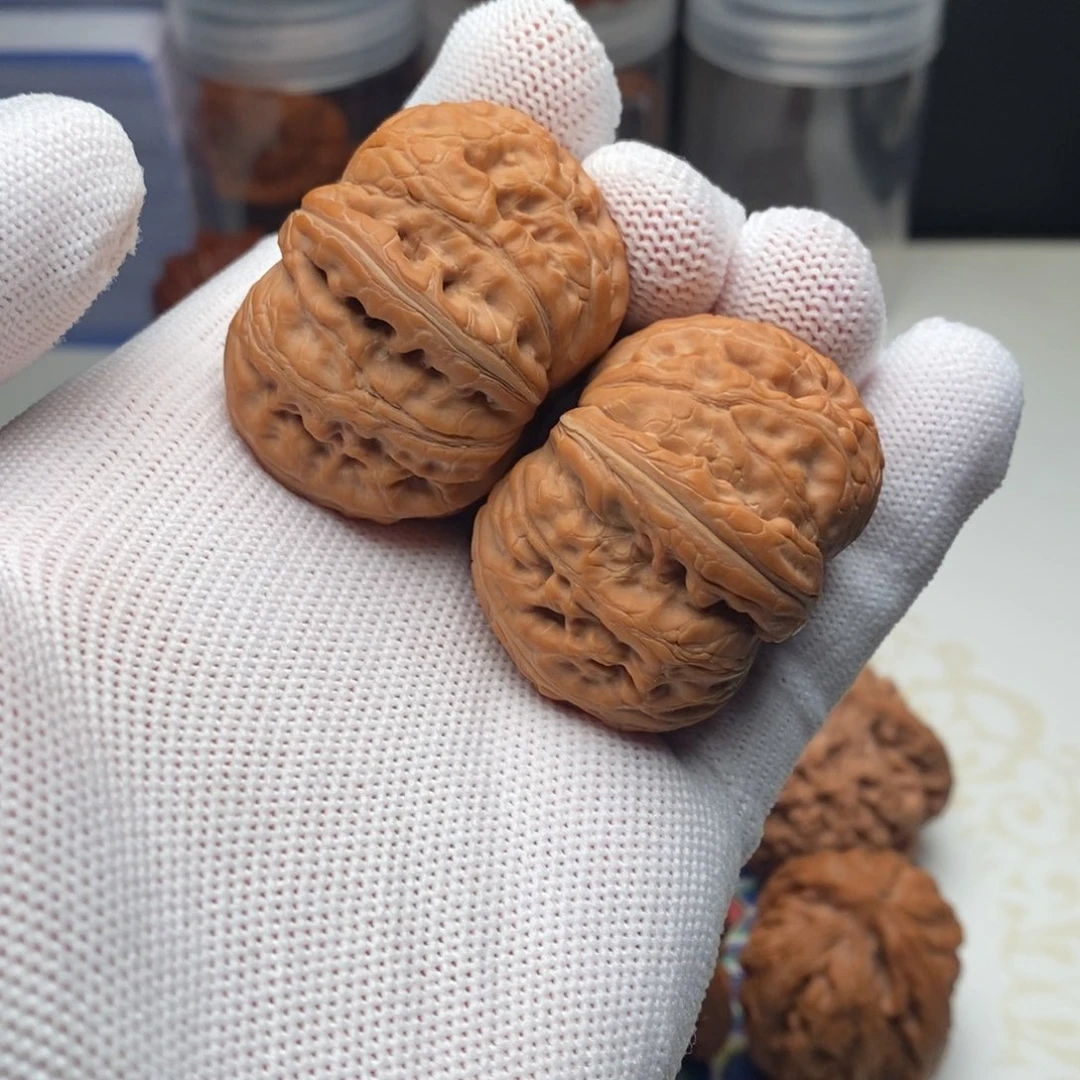 把件文玩核桃43全品元宝