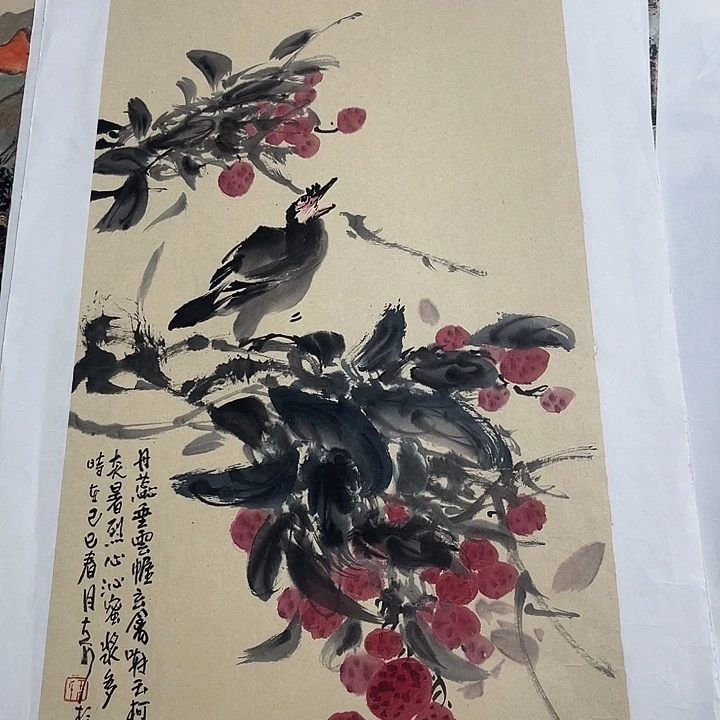 姜奇老师花鸟作品69×34