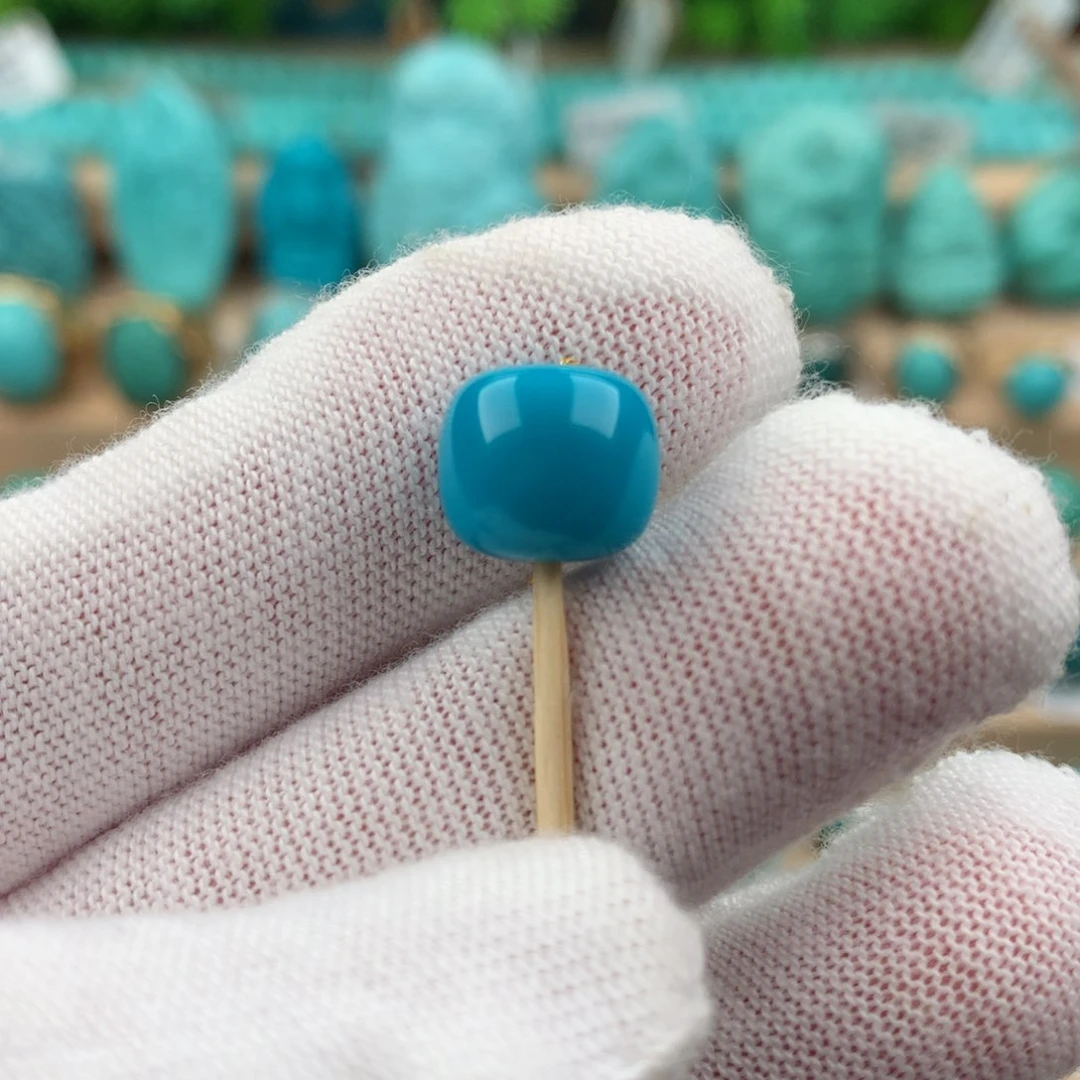 绿松石配饰未镶嵌卡10.4*9.3