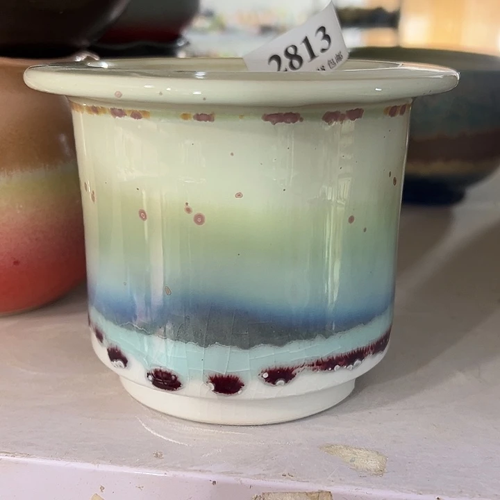 口9 手工花盆满30包邮