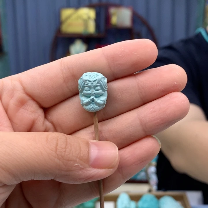 晶***姐未镶嵌绿松石配饰