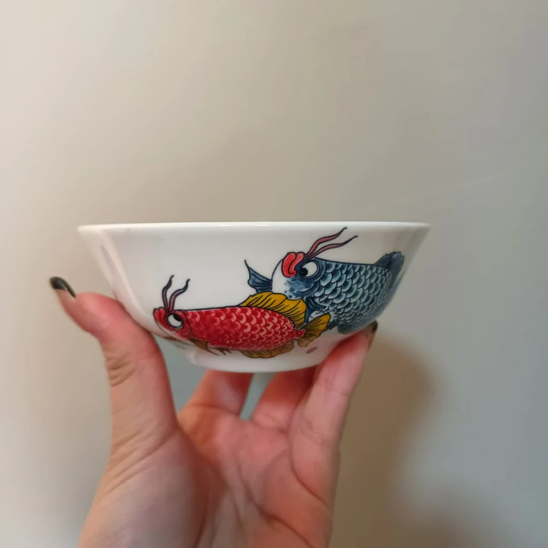 昨明新国风国潮龙鱼小汤碗