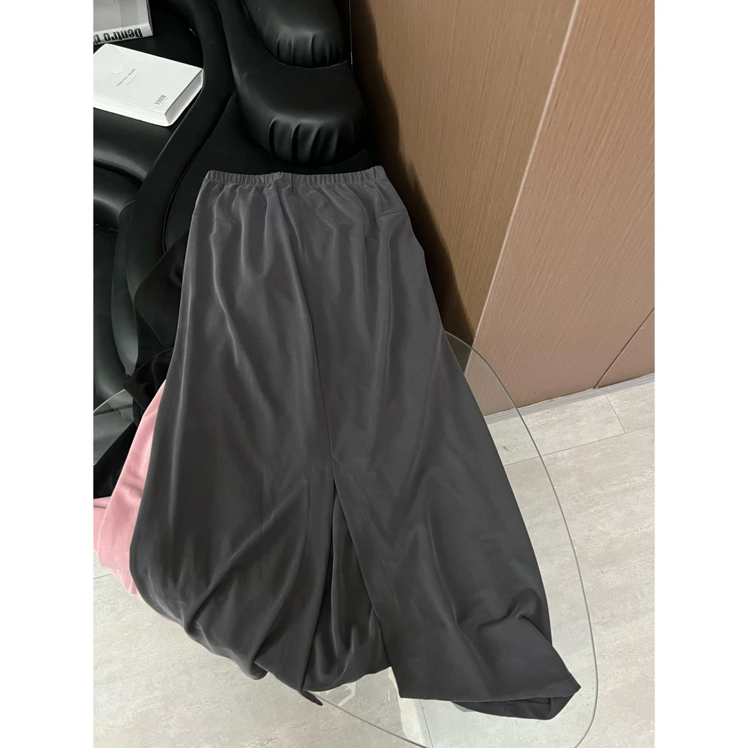 2025春款新品【原创高级感舒适松紧腰半身裙】原创高级感舒适半身裙