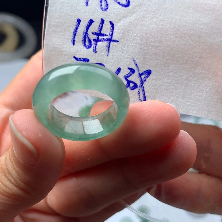 星***辰定制翡翠未镶嵌戒圈